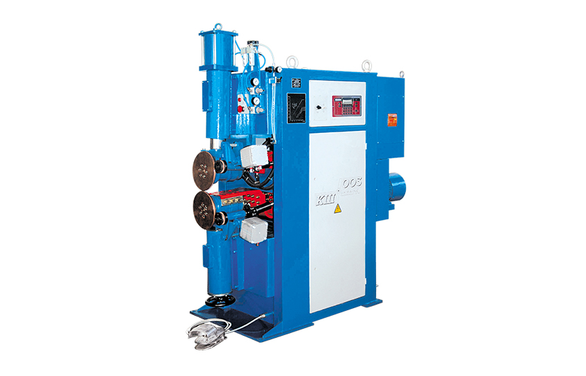 KШ003 (for welding of gasoline tanks) Stationary machine for seam resistance welding 
